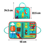 Østaiko™ BusyBoard | Het ultieme Montessori-speelgoed voor eindeloos plezier!