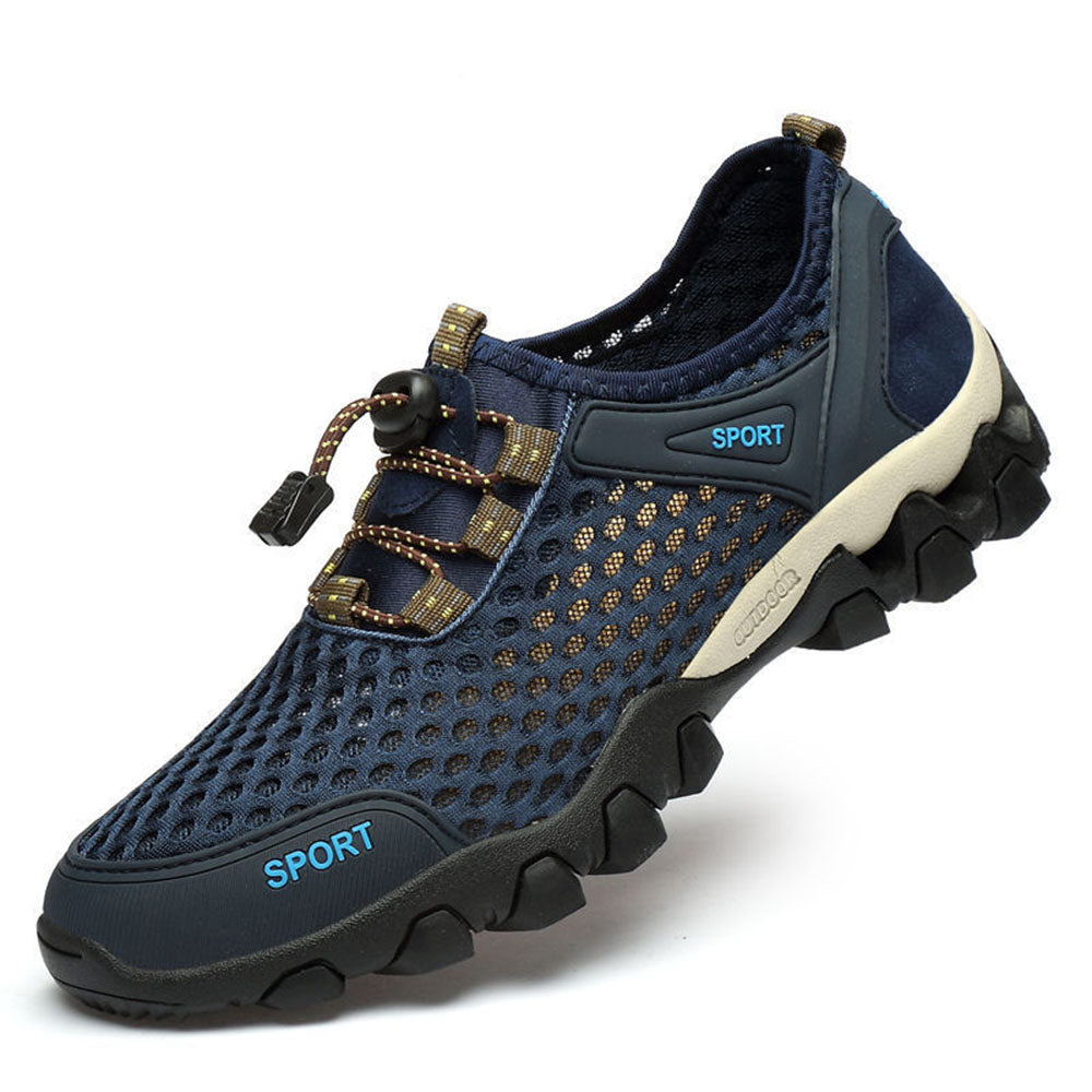 BreezeWalkers - Ademend Sport Wandelschoenen