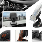 360 ° Transformeerbare Autotelefoon Mount