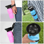 Draagbare Knijp Hond Waterfles