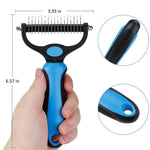 Dubbelzijdige Pet Grooming Borstel