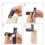 12X Zoom Telescoop Camera Lens voor Smartphone
